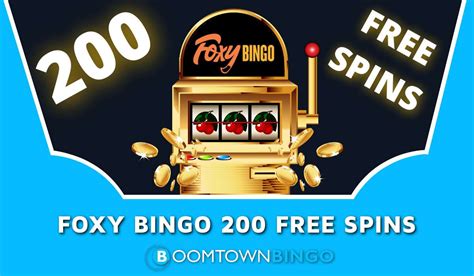 free spins foxy bingo